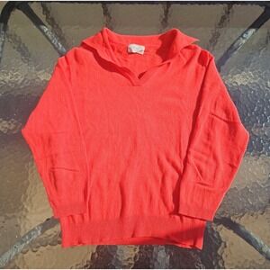 Lyle & Scott Made in Scotland 100% Super Lambswool Long Sleeve V‎ Neck Sweater